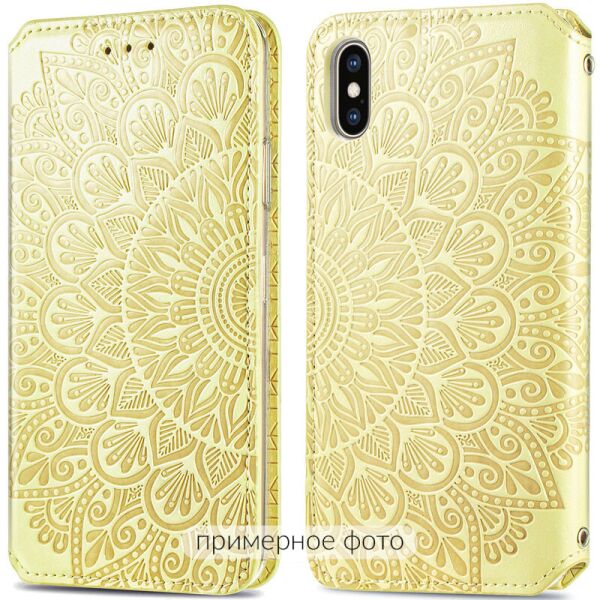 

Кожаный чехол книжка GETMAN Mandala (PU) для Samsung Galaxy A50 (A505F) (Желтый) (1093967)