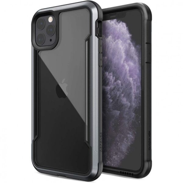 

Чехол Defense Shield Series (TPU+Metal+PC) для Apple iPhone 11 Pro (5.8") (Черный) (789227)