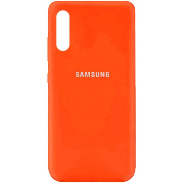 

Чехол Silicone Cover Full Protective (AA) для Samsung Galaxy A50s (Оранжевый / Neon Orange) (100072472)