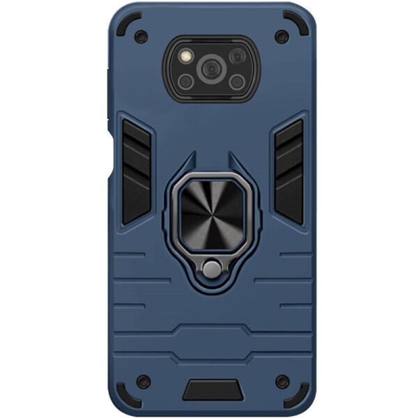 

Ударопрочный чехол Transformer Ring for Magnet для Xiaomi Poco X3 NFC (Синий / Sapphire) (1146923)
