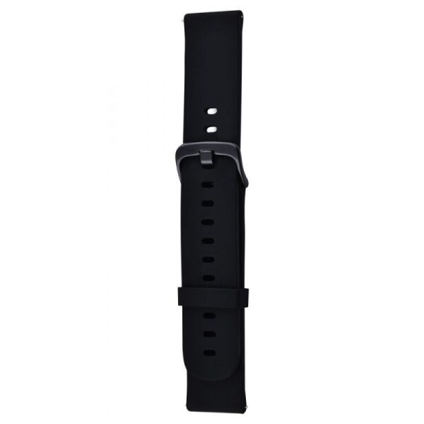 

Силиконовый ремешок для Xiaomi Amazfit/Samsung 20 mm (Черный) (836906)