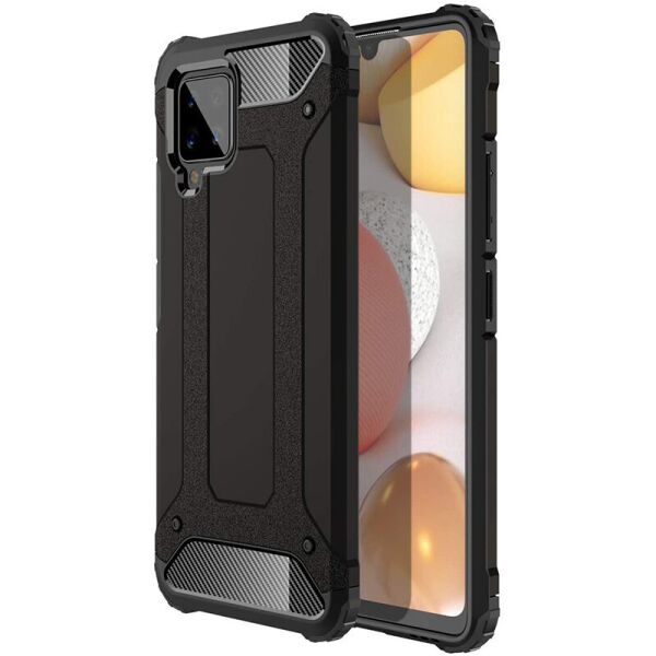 

Бронированный противоударный TPU+PC чехол Immortal для Samsung Galaxy M12 (Черный) (100083044)