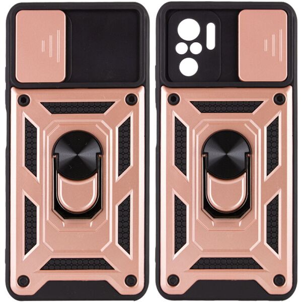 

Ударопрочный чехол Camshield Serge Ring for Magnet для Xiaomi Redmi Note 10S (Rose Gold) (100079681)