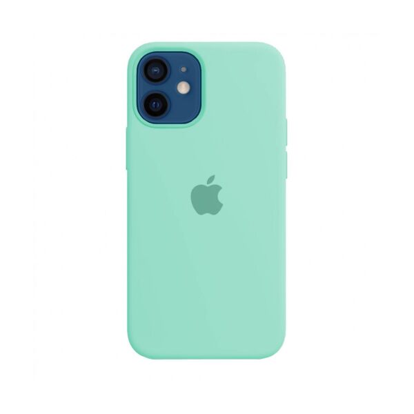 

Силиконовый чехол для iPhone 12 mini Silicone Case Beryl