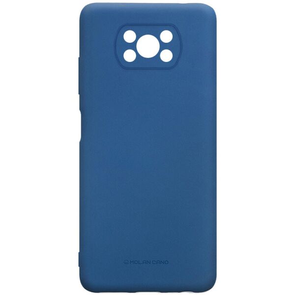 

TPU чехол Molan Cano Smooth для Xiaomi Poco X3 Pro (Синий) (100073359)