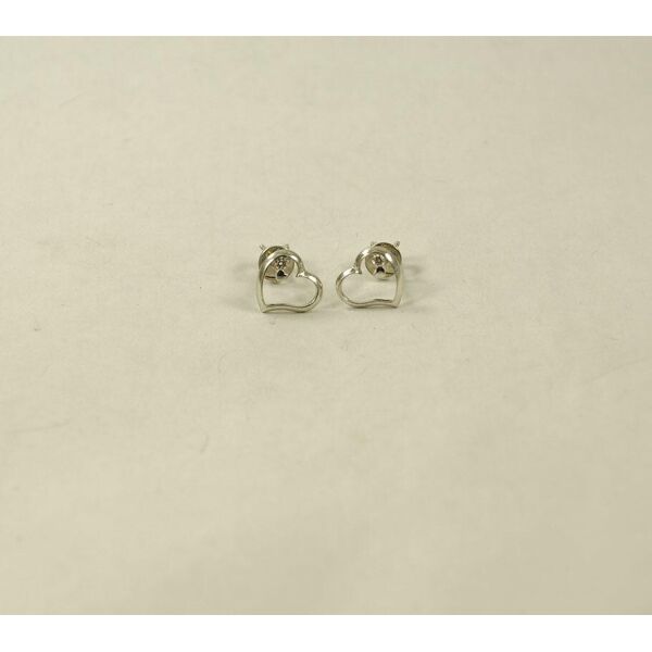 

Серьги сердце с бриллиантами Maxi Silver 9029