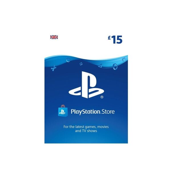 

Цифровой код Сони PlayStation Network пополнение бумажника счета своего аккаунта на сумму 15£ GBP UK-регион