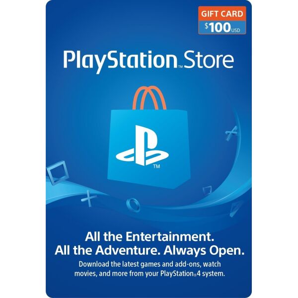 

Цифровой код Сони PlayStation Network пополнение бумажника счета своего аккаунта на сумму 100 usd, US-регион