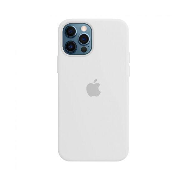 

Силиконовый чехол для iPhone 12 Pro / 12 Silicone Case White