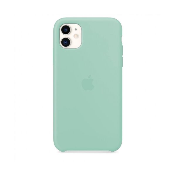 

Силиконовый чехол для iPhone 11 Silicone Case Beryl