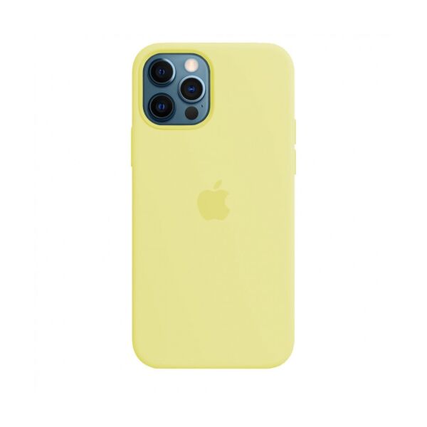 

Силиконовый чехол для iPhone 12 Pro / 12 Silicone Case Mellow Yellow