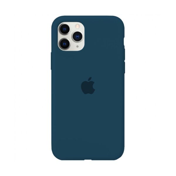 

Силиконовый чехол для iPhone 11 Pro Max Silicone Case Blue Cobalt