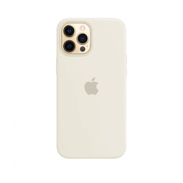 

Силиконовый чехол для iPhone 12 Pro Max Silicone Case Antique White
