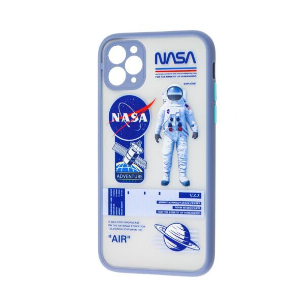 

Чехол для iPhone 11 Pro Max NASA Shadow Matte Blue