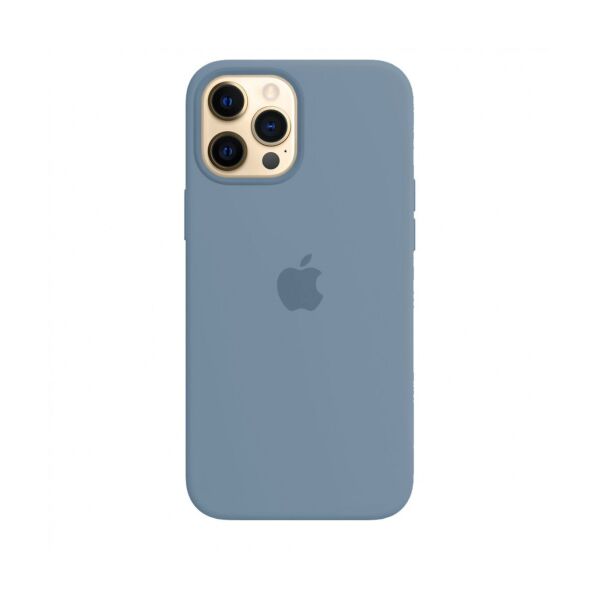 

Силиконовый чехол для iPhone 12 Pro Max Silicone Case Lavender Gray