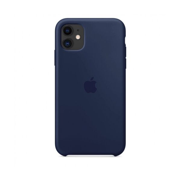 

Силиконовый чехол для iPhone 11 Темно-синий цвет