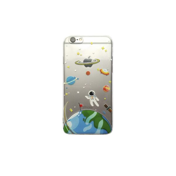 

Силиконовый чехол для iPhone 6 / 6s с рисунком космос