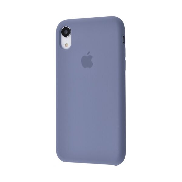 

Силиконовый чехол для iPhone Xr Silicone Case Lavender Gray