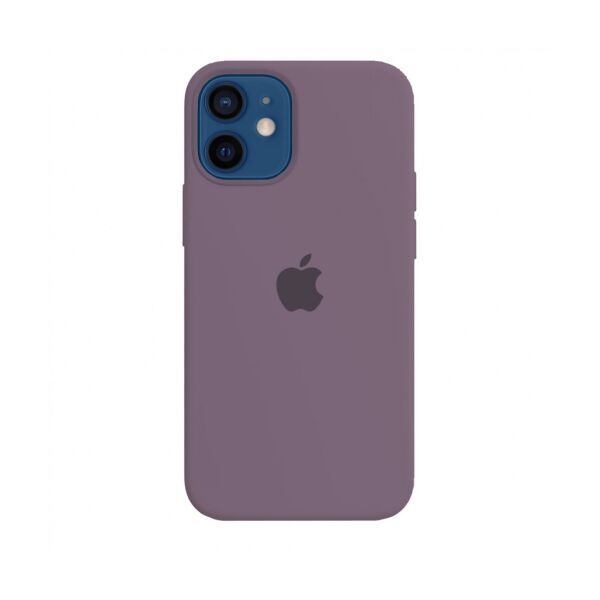 

Силиконовый чехол для iPhone 12 mini Silicone Case Black Currant