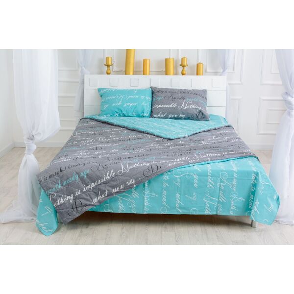 

Набор MirSon №2502 Silk Kapok 17-0003 Tulio (одеяло + 2 наволочки + простынь) 200х220 см + 220х240 см + 50х70 см италия, шелк