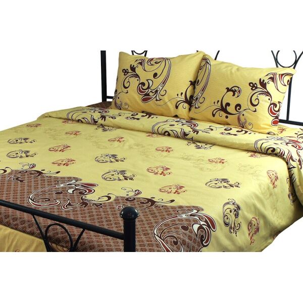 

Постельное белье Руно 40-0616 Beige Евро (50х70) украина, бязь
