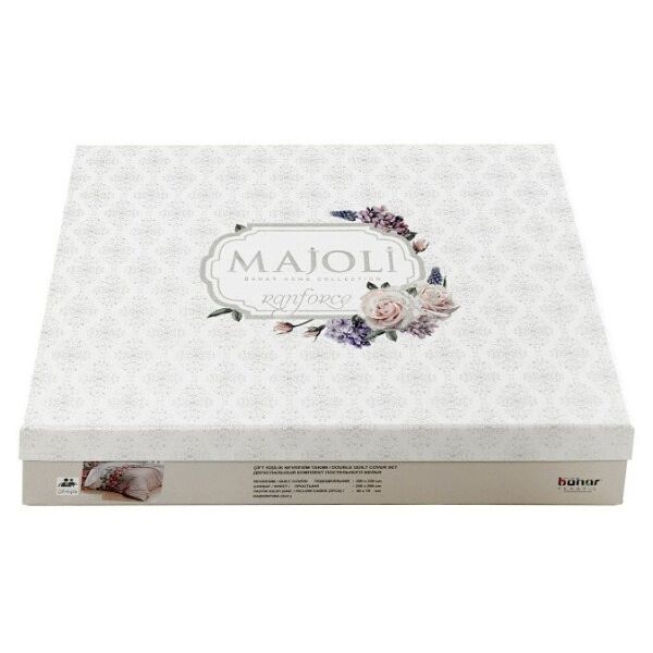 

Постельное белье Cotton Box Majoli Vibe V2 Бежевый Евро турция, ранфорс