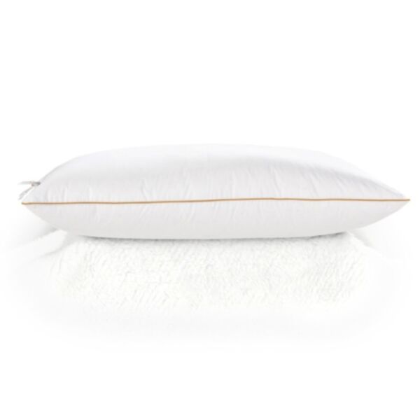 

Подушка MirSon De Luxe Hand Made White 40х60 см (Высокая) италия, хлопок