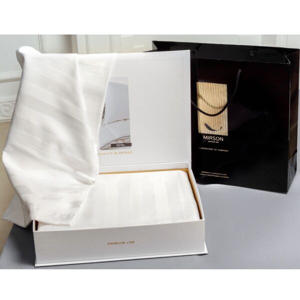 

Постельное белье MirSon Royal Pearl King Size италия, сатин жаккард