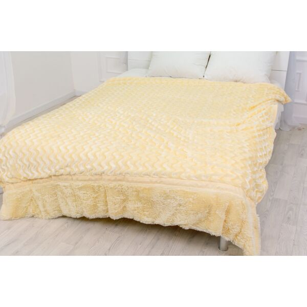 

Плед MirSon 1031 Butterfly Lactic 220х240 см италия, флис