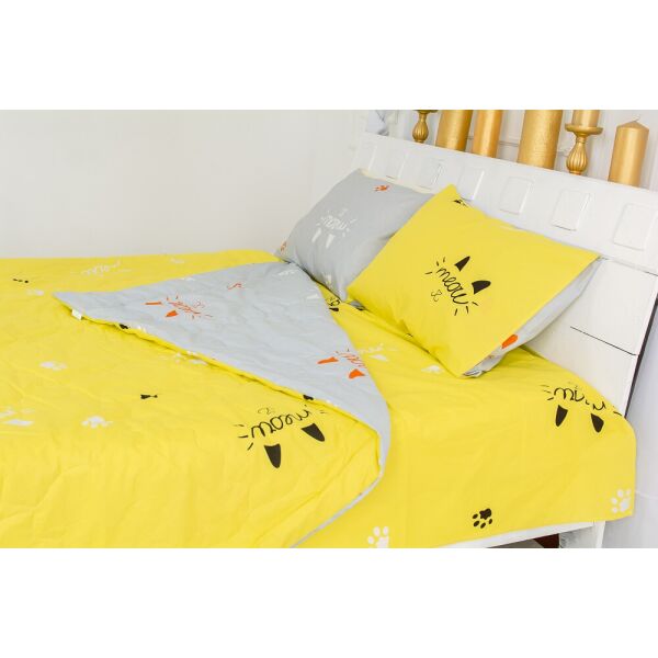 

Набор MirSon №2435 Thinsulate 19-2508 Cascata (одеяло + 2 подушки + 2 наволочки + простынь) 220х240 см + 220х240 см + 50х70 см италия, хлопок