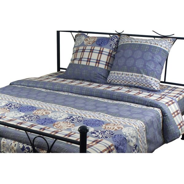 

Постельное белье Руно 40-0595 Blue Евро (50х70) украина, бязь