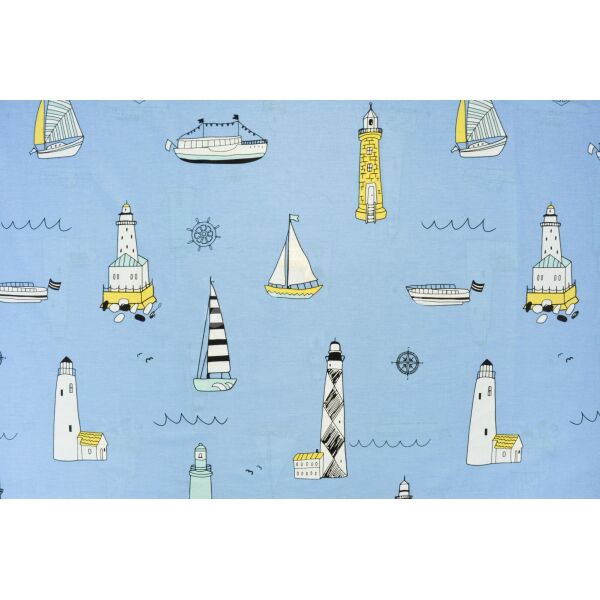 

Постельное белье MirSon 17-0427 Sailor Односпальный украина, бязь