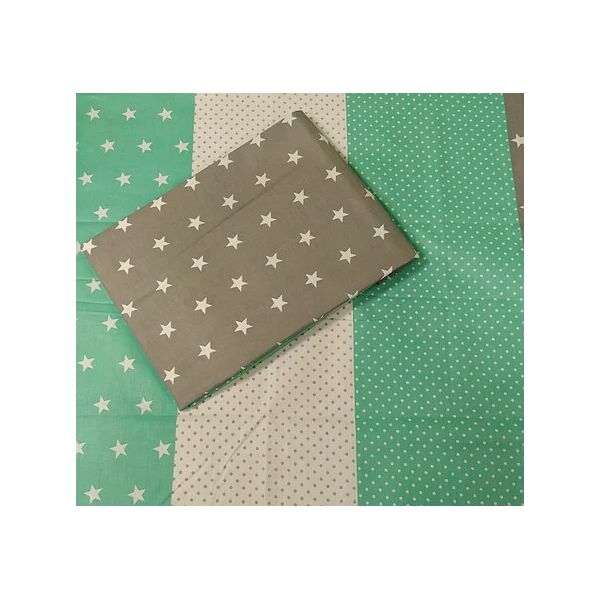 

Постельное белье Zastelli Star Dots Green Двуспальный украина, бязь