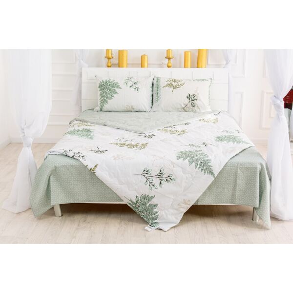 

Набор MirSon №2718 Silk Kapok 17-0006 Donata (одеяло + 2 наволочки) 220х240 см + 50х70 см италия, шелк