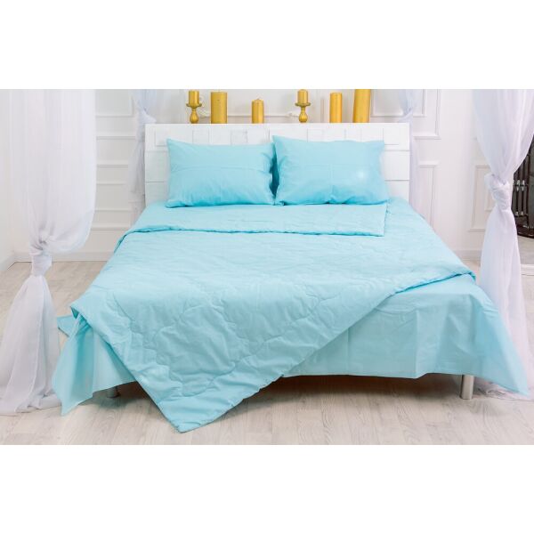 

Набор MirSon №2487 Эвкалипт 12-4608 Lucretia (одеяло + 2 наволочки + простынь) 172х205 см + 200х220 см + 50х70 см италия, эвкалипт