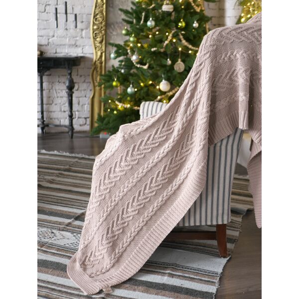 

Плед Betires Bloom Beige 130x170 см турция, хлопок