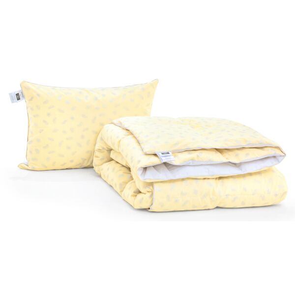 

Набор MirSon Karmen 2120 "Bio-Beige" (одеяло + подушка 50*70 средняя) 220х240 см + 50х70 см италия, био-пух