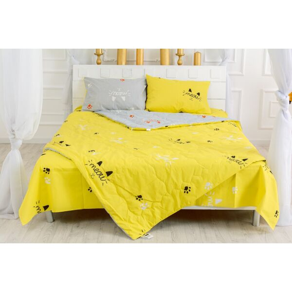 

Набор MirSon №2495 Эвкалипт 19-2508 Cascata (одеяло + 2 наволочки + простынь) 110х140 см + 110х160 см + 40х60 см италия, эвкалипт