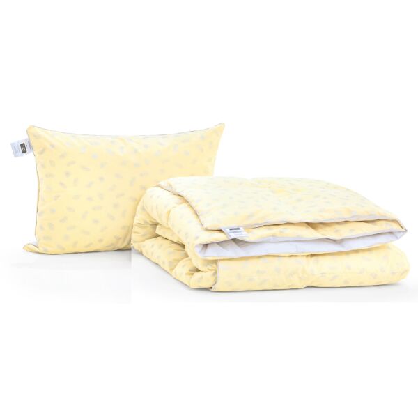 

Набор MirSon Karmen 1881 "Bio-Beige" (одеяло + подушка 50*70 мягкая) 220х240 см + 50х70 см италия, био-пух