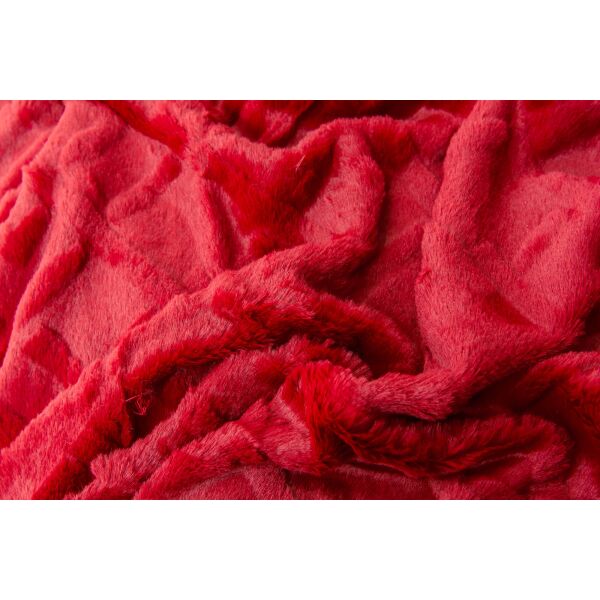 

Плед MirSon 1025 Camellia Red 180х200 см италия, флис