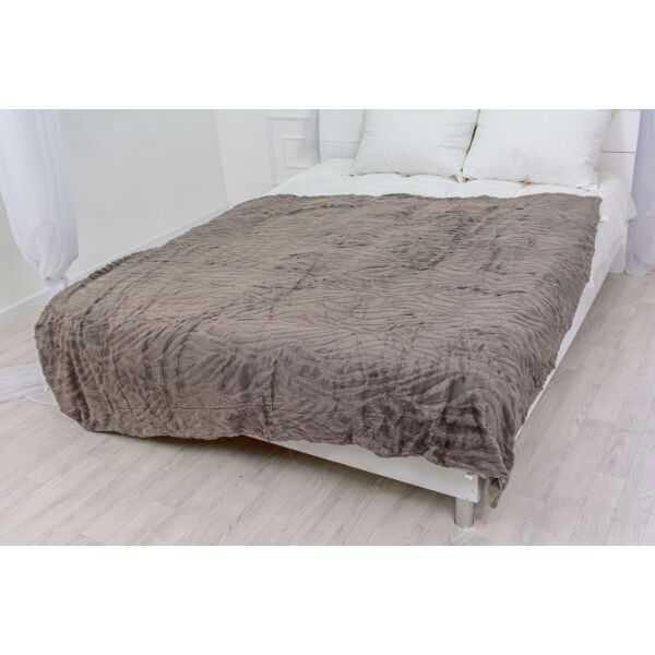 

Плед MirSon 1011 Aurora Graphite 200х230 см италия, флис