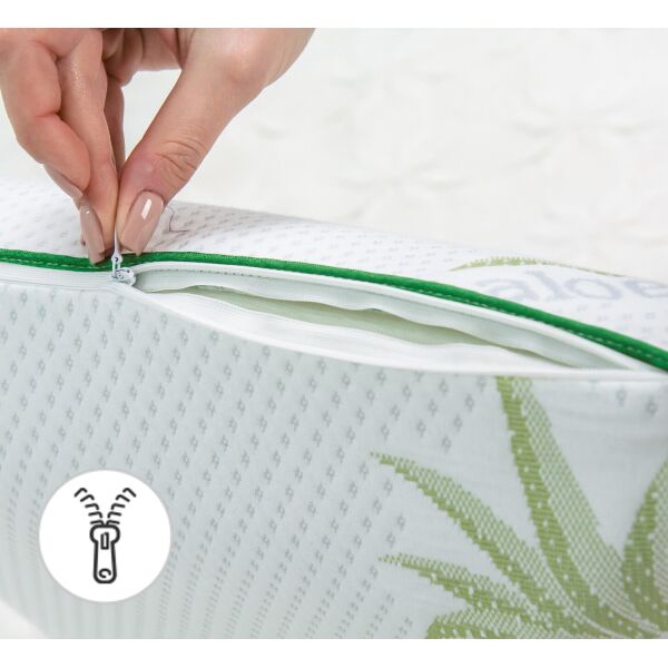 

Подушка ортопедическая MirSon №6058 Green nature Julia MEN 59х43х12 см италия, пена memory