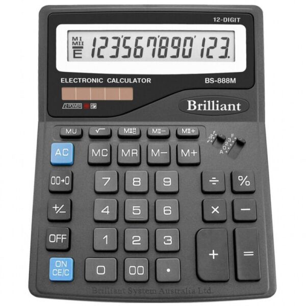 

Калькулятор Brilliant BS-888M Профессиональный 158 Х 205 (00436)