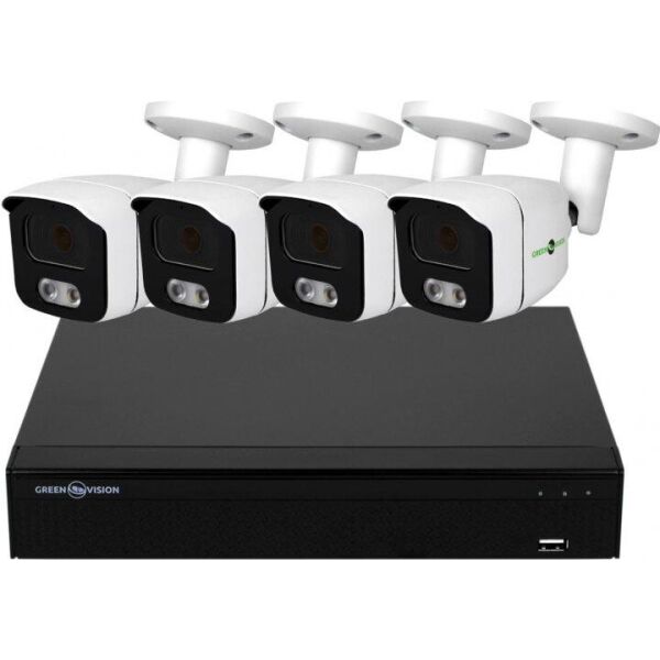 

Комплект видеонаблюдения Green Vision GV-K-E34/04 5MP