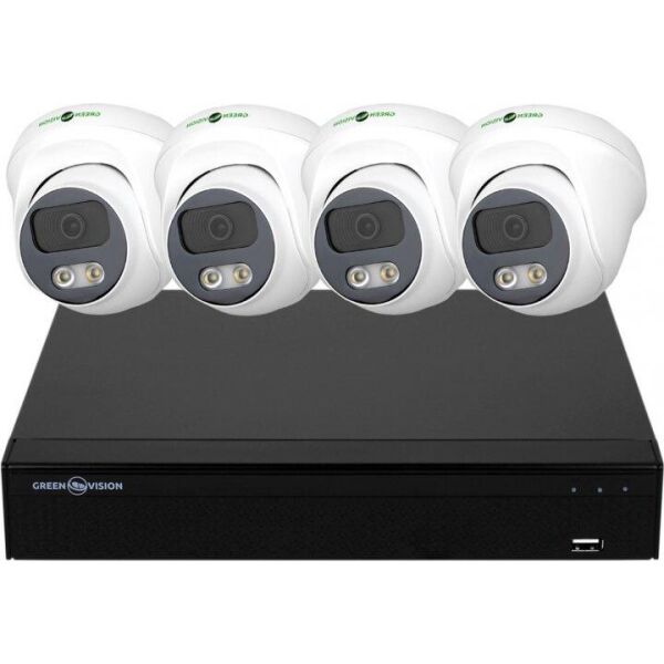 

Комплект видеонаблюдения Green Vision GV-K-E35/04 5MP