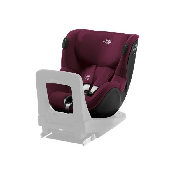

Автокресло Britax-Romer Dualfix isense Burgundy Red поворот на 360 градусов