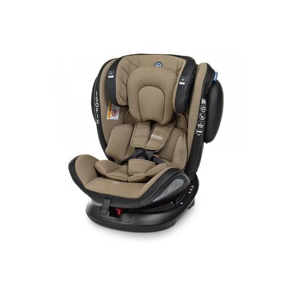 

Автокресло El Camino ME 1045 Evolution 360 Isofix 0-36 кг Royal Beige
