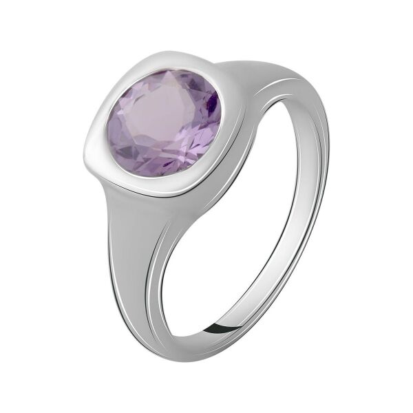 

Кольцо из серебра с аметистом, размер 17.5 (1750483)