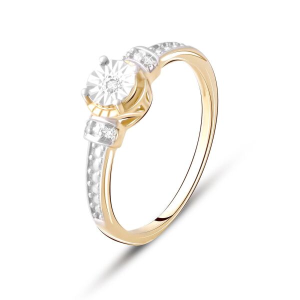 

Кольцо из серебра с бриллиантами, размер 19.5 (1751032)