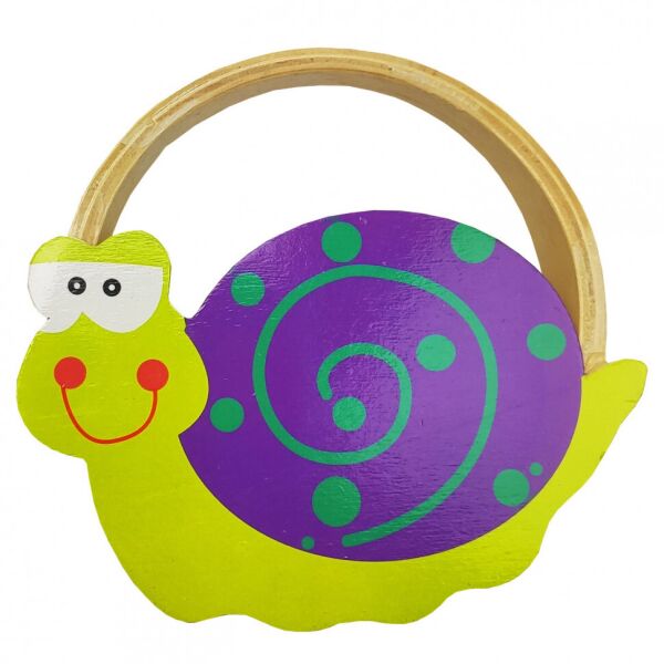 

Деревянная игрушка Бубен Metr+ MD 2477 (Улитка)